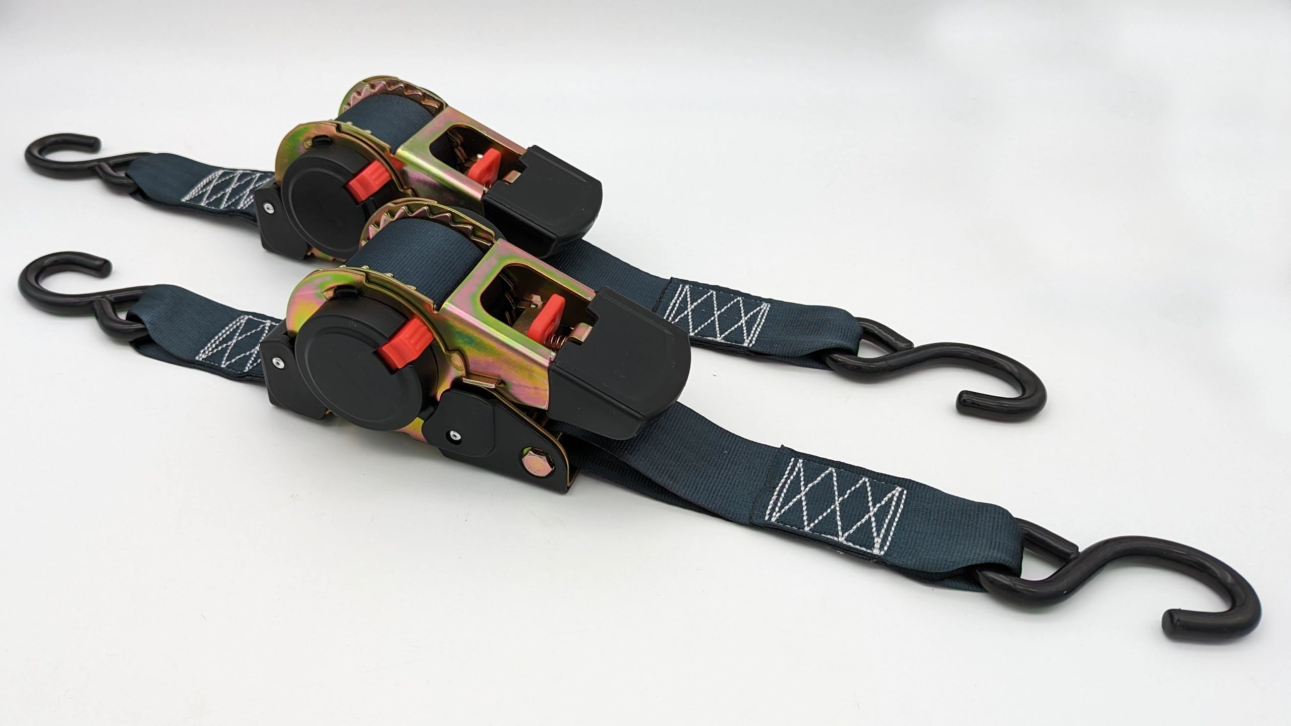 Retractable Ratchet Straps - 1680lbs Working Load. (multi-item discount)